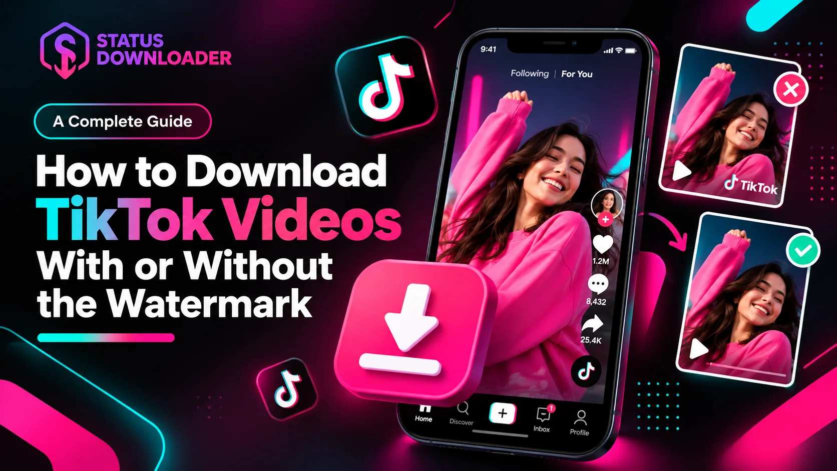 How to Download TikTok Videos With or Without the Watermark