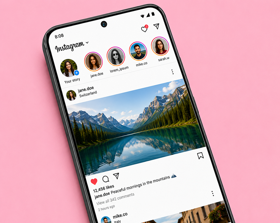 Instagram Video Downloader on Android Phone