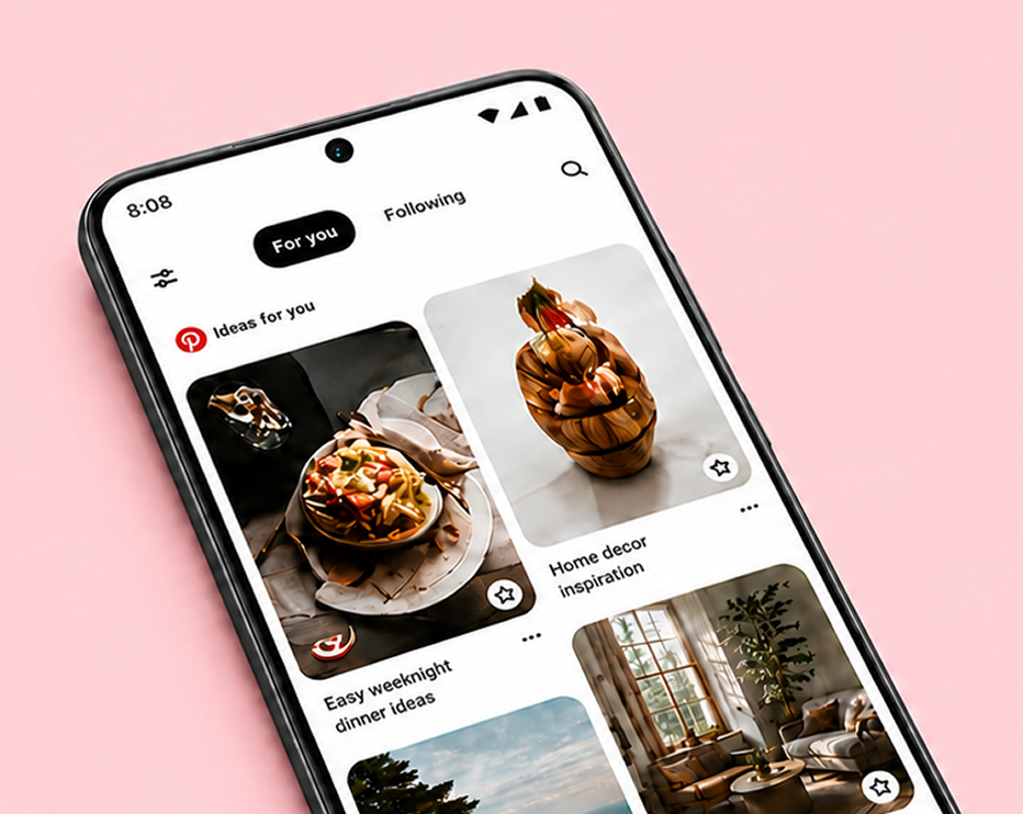 Pinterest Video Downloader on Android Phone